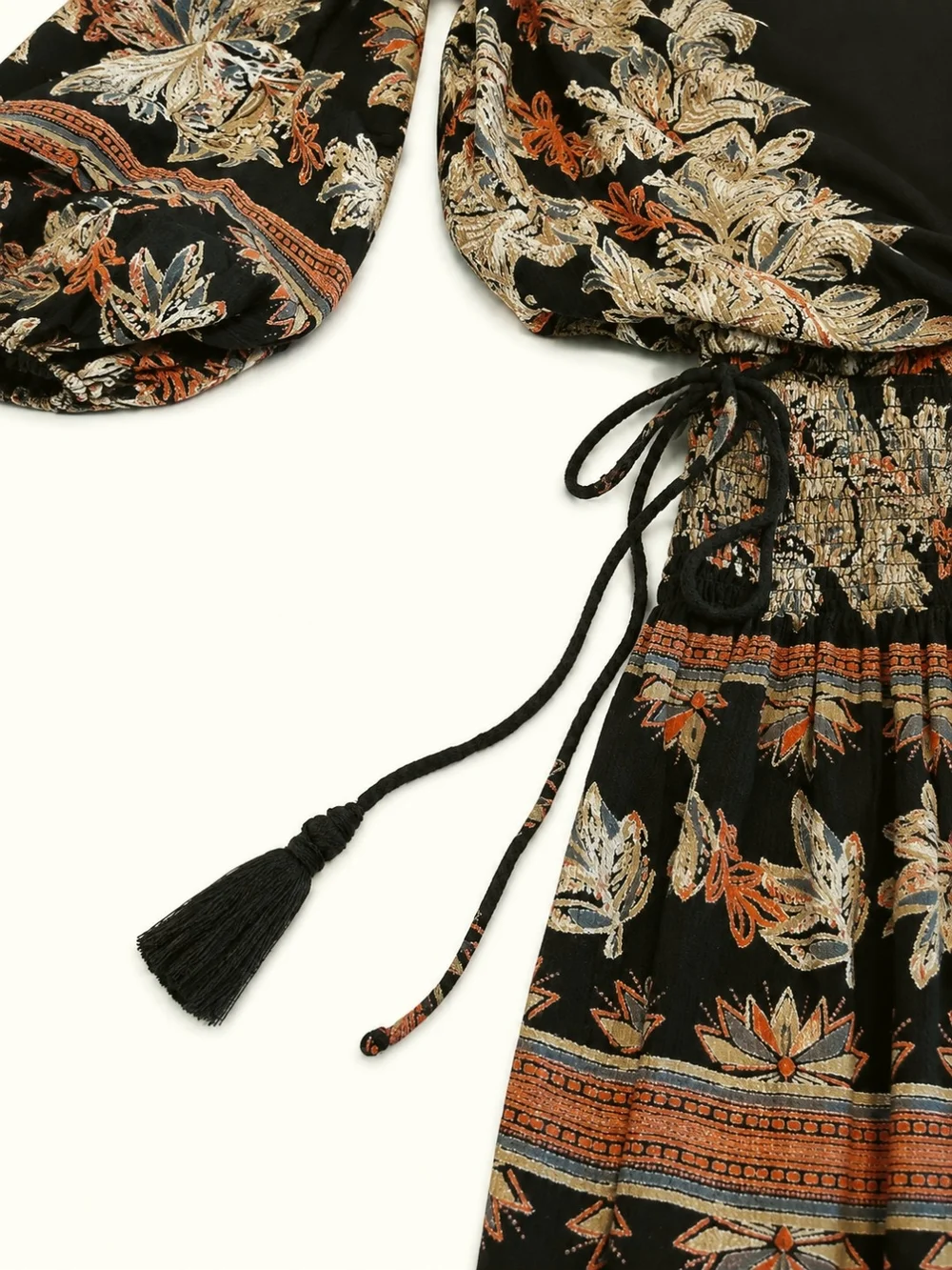 Free People Boho Floral Smocked Mini Dress/Tunic Small